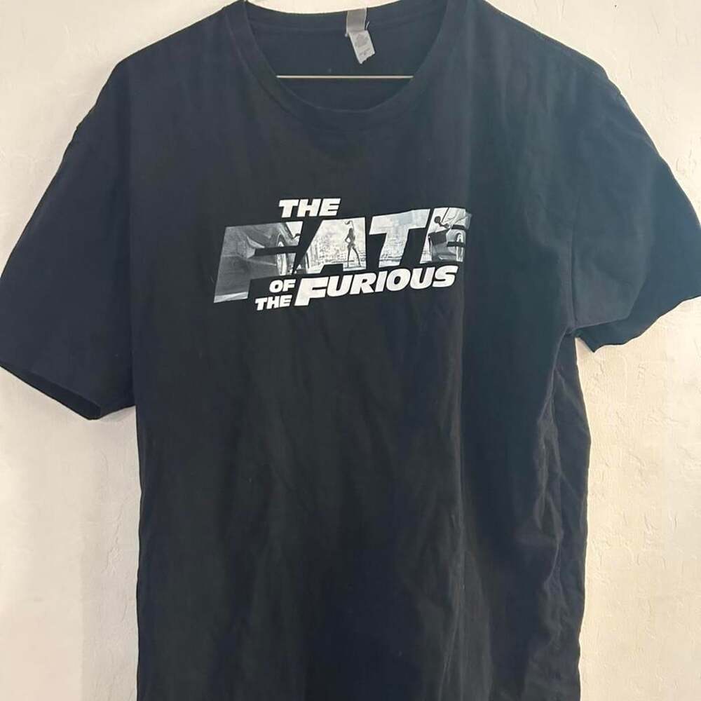 Next Level The Fate of the Furious Movie T-Shirt XL Black